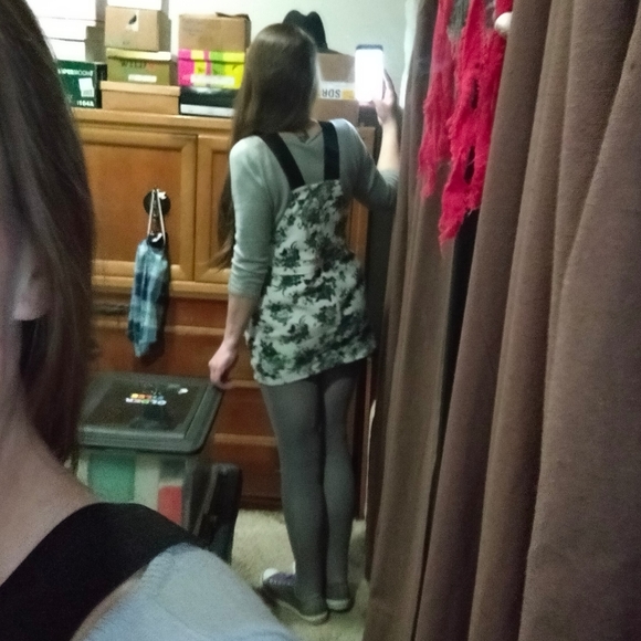 Almost Vintage Forever 21 Overall Dress - Picture 7 of 9